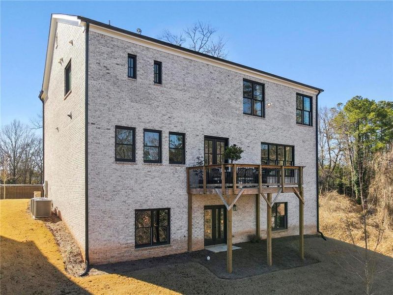 Exterior details and patio area of a home in Whitehall, Smyrna (Image 30).