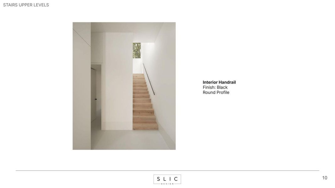 Stairs - Upper Levels