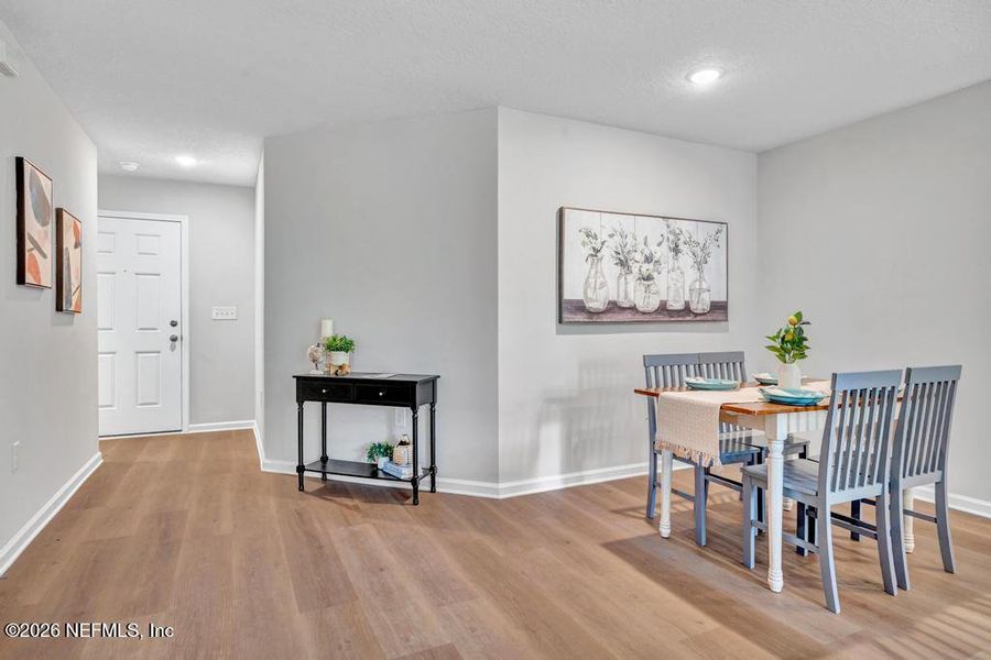 Furnished interior view inside a new home in , Jacksonville (Image 9).