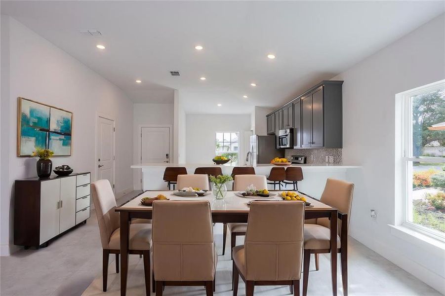 Furnished interior view inside a new home in , Port Charlotte (Image 15). Furnished interior view inside a new home in , Port Charlotte (Image 15).