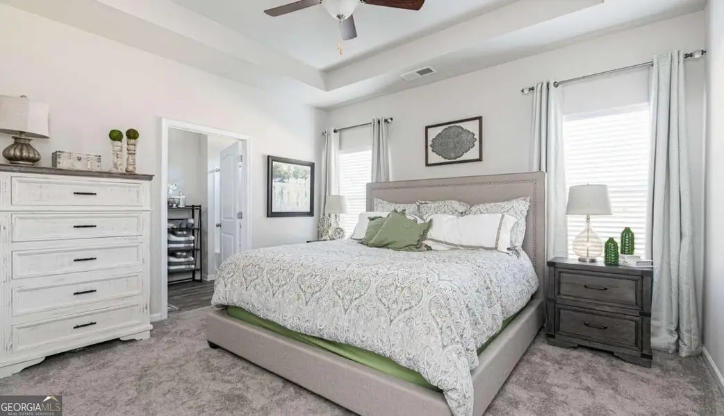 Furnished interior view inside a new home in The Cottages of Silvertown, Thomaston (Image 15). Furnished interior view inside a new home in The Cottages of Silvertown, Thomaston (Image 15).