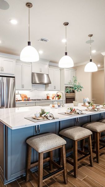 Representative furnished interior of a home built from the Saint Croix by Taylor Morrison in Windward Preserve, Cocoa (Image 17). Representative furnished interior of a home built from the Saint Croix by Taylor Morrison in Windward Preserve, Cocoa (Image 17).