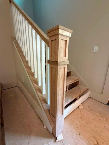 In-progress construction of a new home in , Dawsonville, GA (Image 5).