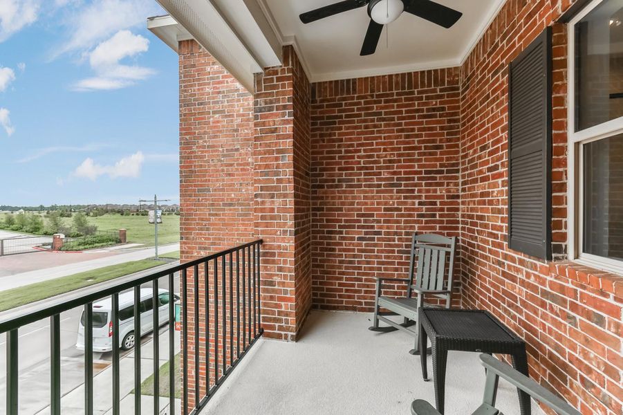 Furnished interior view inside a new home in , Sugar Land (Image 22).