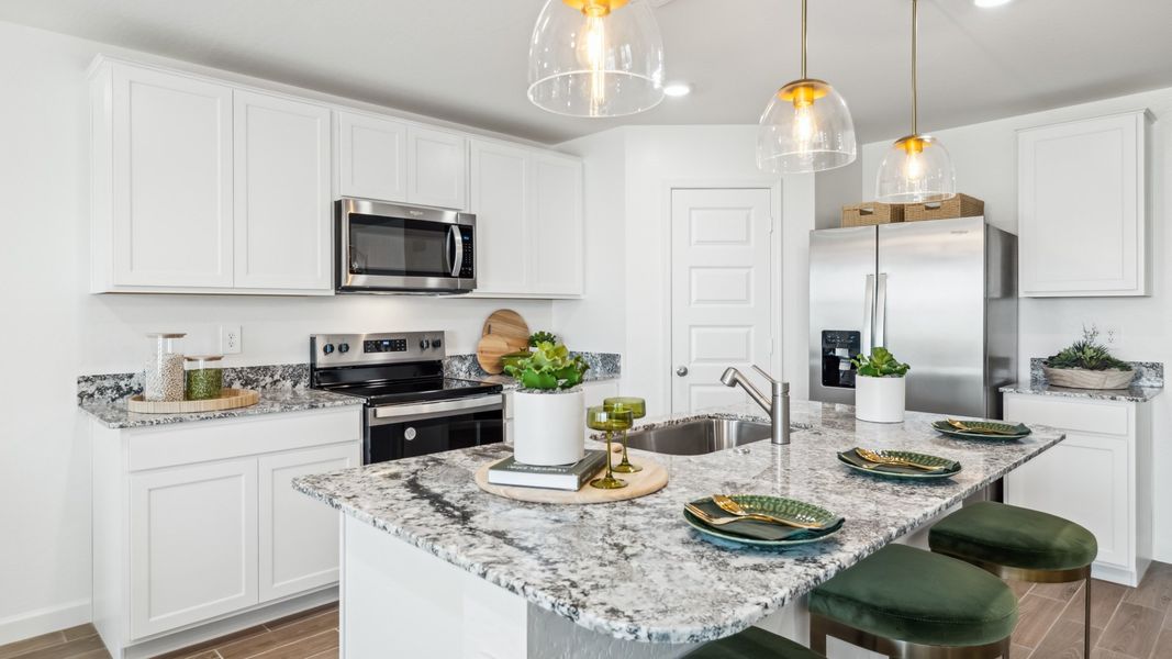 Furnished interior view inside a new home in Remington, Buckeye (Image 7).