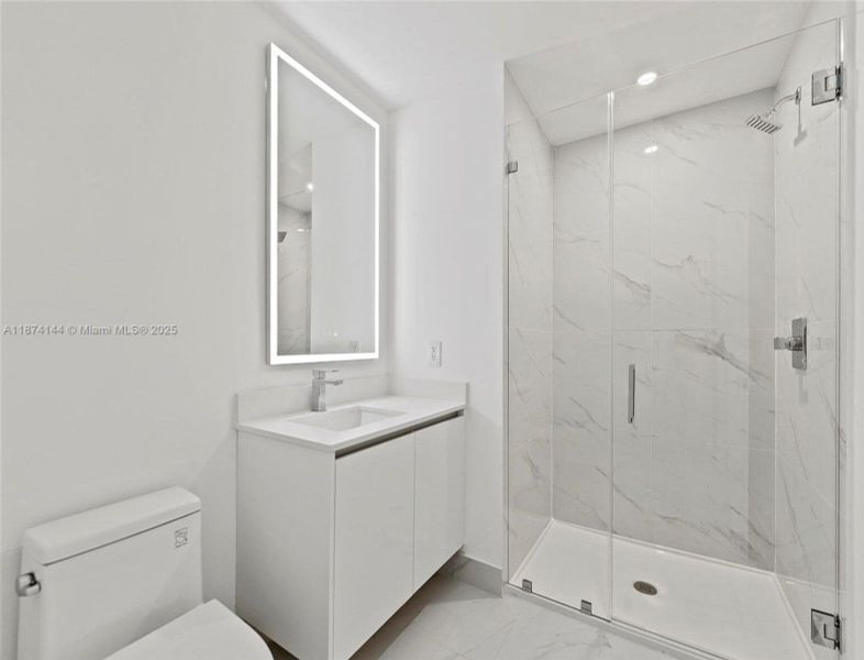 Furnished interior view inside a new home in Aria Reserve, Miami (Image 8).