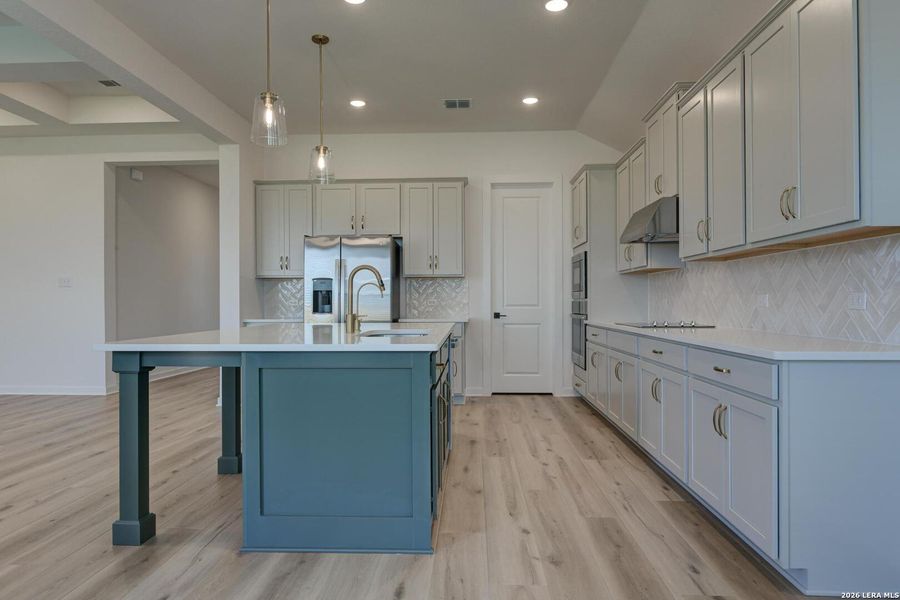 Furnished interior view inside a new home in Saddlebrook Ranch, Schertz (Image 11).