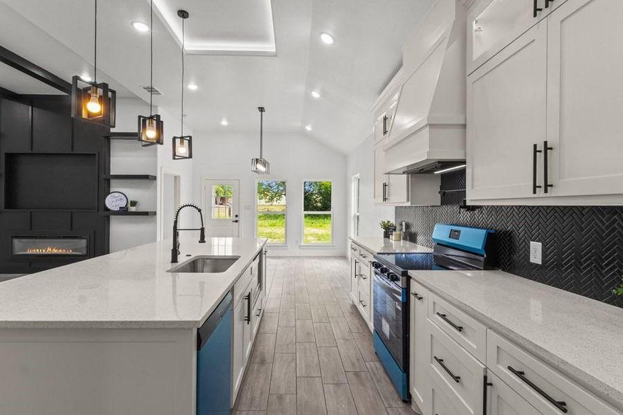 Furnished interior view inside a new home in , Canton (Image 12).