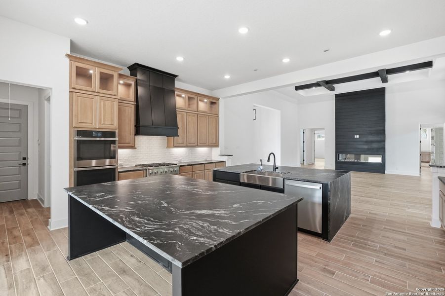 Furnished interior view inside a new home in Caliza Reserve, Boerne (Image 13). Furnished interior view inside a new home in Caliza Reserve, Boerne (Image 13).