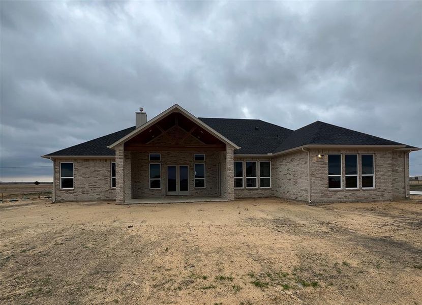 View of rear view of house