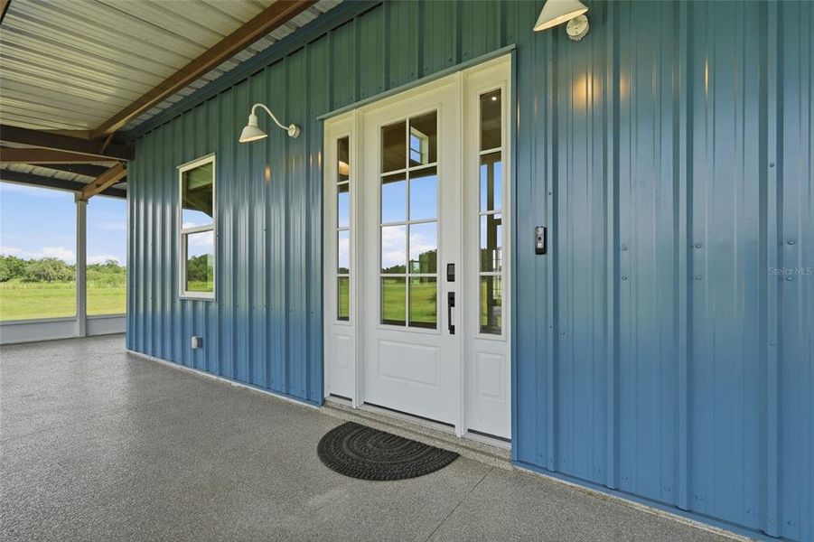 Exterior details and patio area of a home in , Arcadia (Image 32).