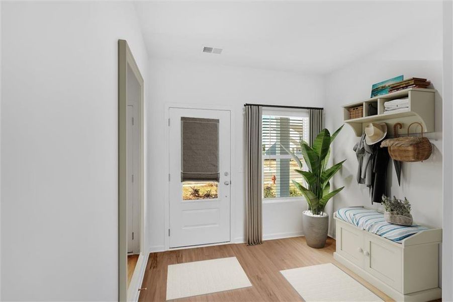 Furnished interior view inside a new home in Salacoa, Calhoun (Image 6).