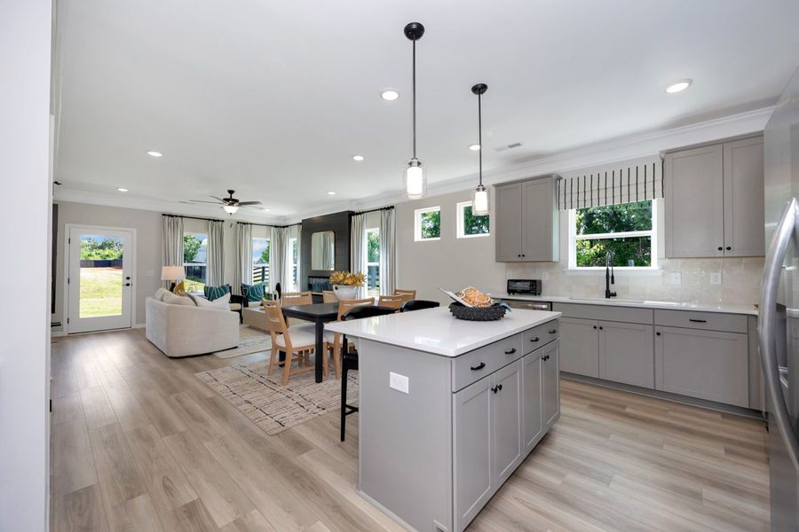 Kitchen with Center Island