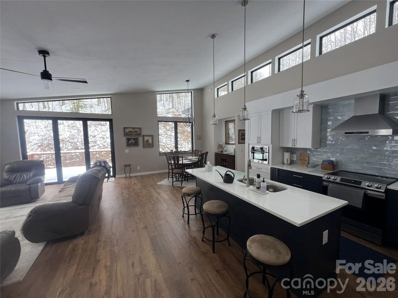 Lots of windows and light