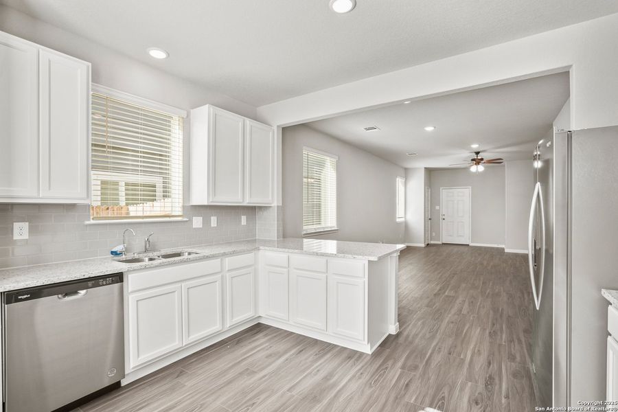 Furnished interior view inside a new home in Swenson Heights, Seguin (Image 12).