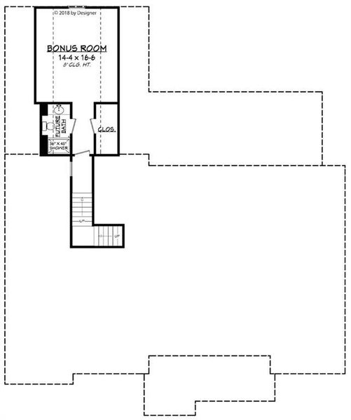 2D floor plan layout of this home in , Bremen, GA (Image 3).