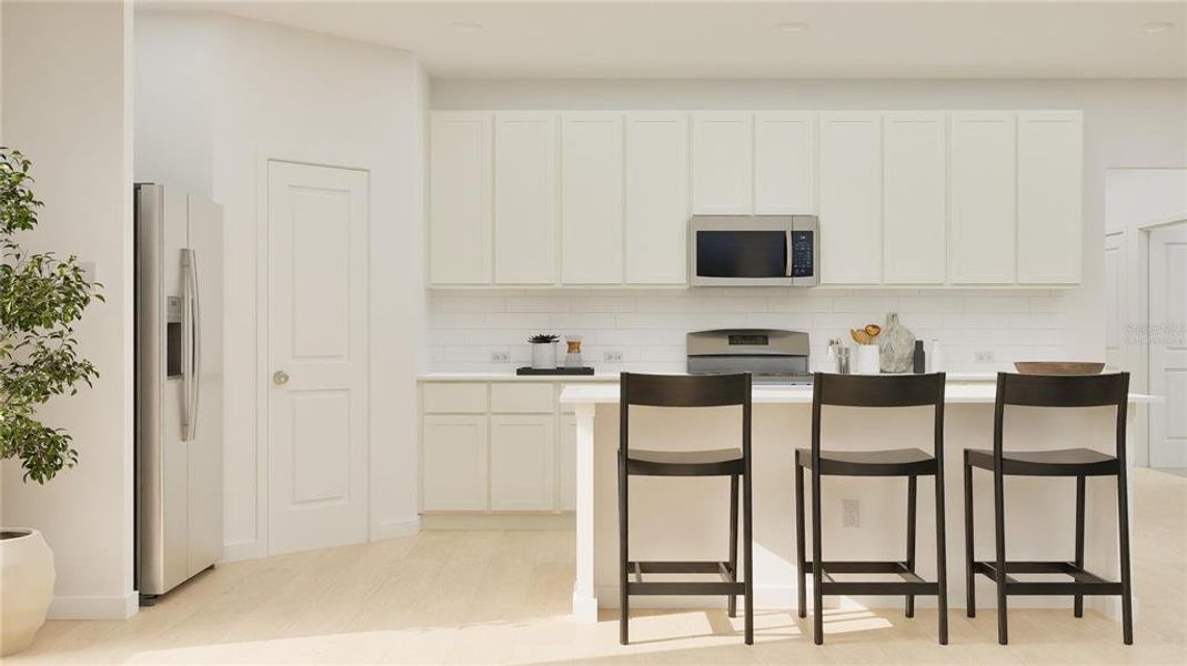 Furnished interior view inside a new home in Groves at Grenelefe: Classic Collection, Haines City (Image 4).