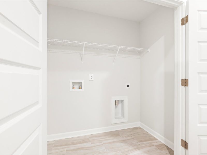 Spacious, unfurnished interior of a new home in Valentine Townes, Greer (Image 14).
