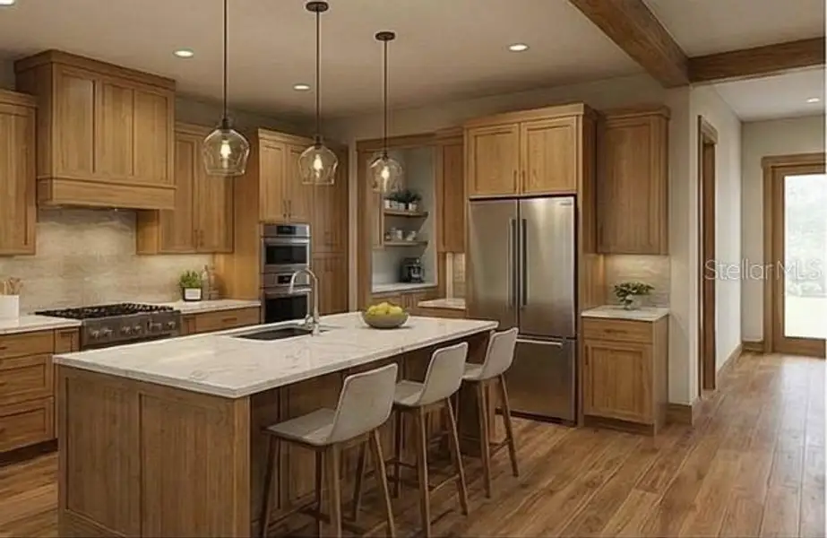 Furnished interior view inside a new home in , Dade City (Image 6).