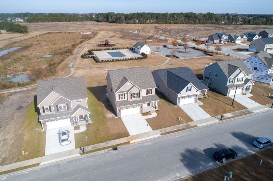 Image 59 representing the Rockbridge by Bill Clark Homes in Davenport Farms, Winterville, NC.