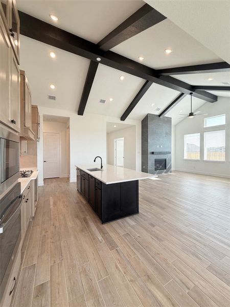 Furnished interior view inside a new home in Briarley, Montgomery (Image 12).