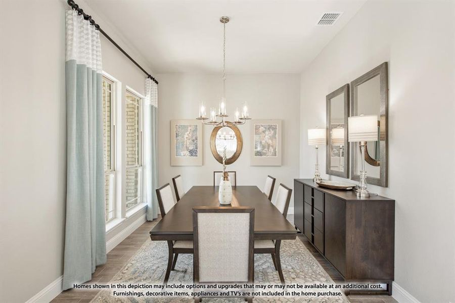 Furnished interior view inside a new home in Hunters Ridge, Crowley (Image 6).