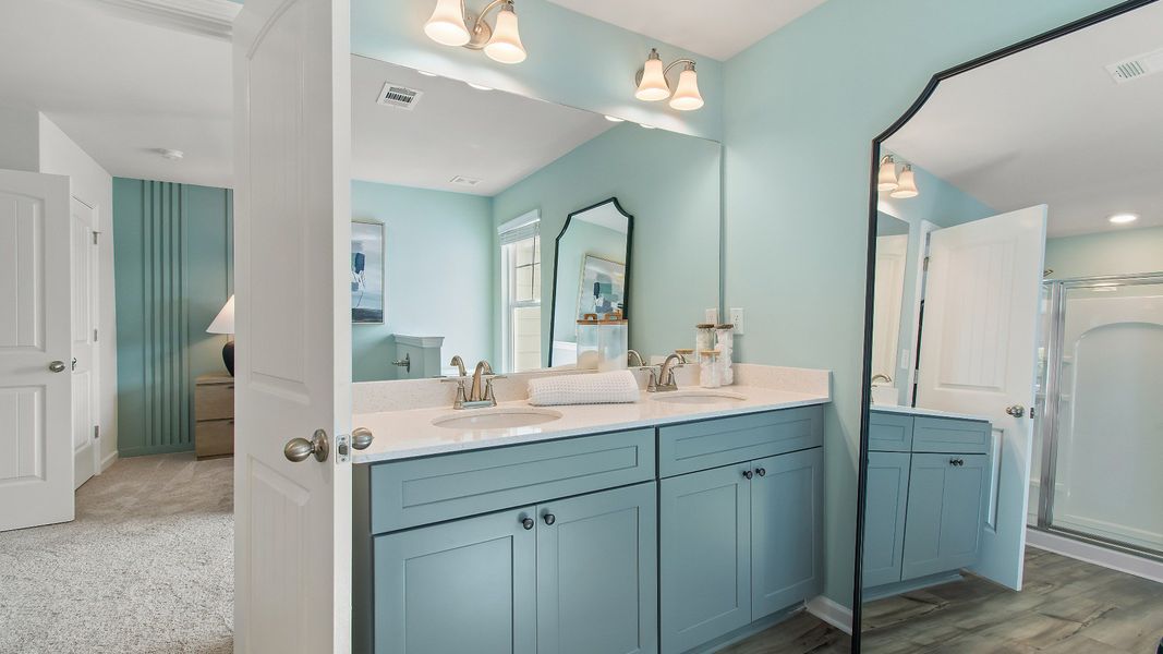 Furnished interior view inside a new home in Diamante, Stockbridge (Image 23).