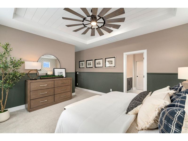 Furnished interior view inside a new home in Hidden Creek, Frederick (Image 35).
