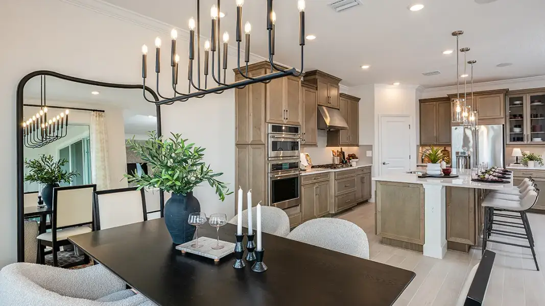 Representative furnished interior of a home built from the Bainbridge by Taylor Morrison in Azure at Solaeris, Port St. Lucie (Image 6).