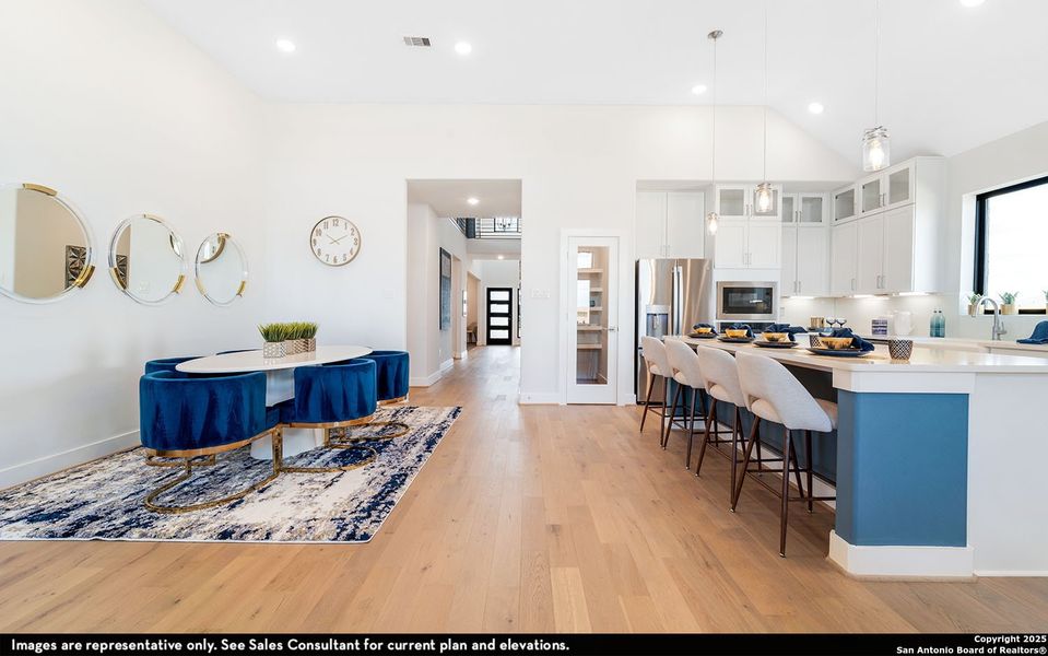 Furnished interior view inside a new home in Megan's Landing, Castroville (Image 15). Furnished interior view inside a new home in Megan's Landing, Castroville (Image 15).