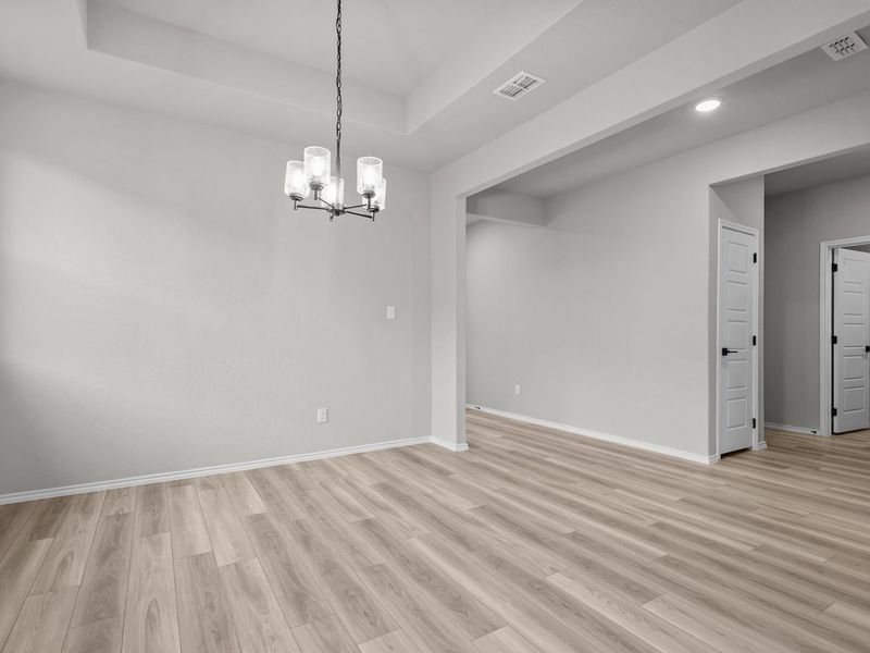 Representative unfurnished interior of a home built from the The Glenwood E by Davidson Homes LLC in Bricewood, San Antonio (Image 24).