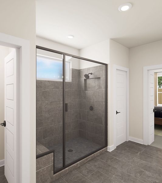 Furnished interior view inside a new home in Lagos Reserve, Manor (Image 13).