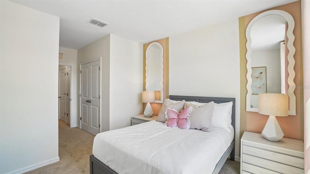 Furnished interior view inside a new home in Sanctuary at Citrus Park Townhomes, Tampa (Image 7).