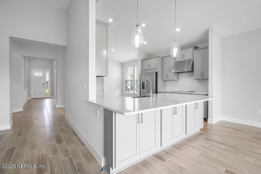 Furnished interior view inside a new home in Colbert Landings, Palm Coast (Image 6).