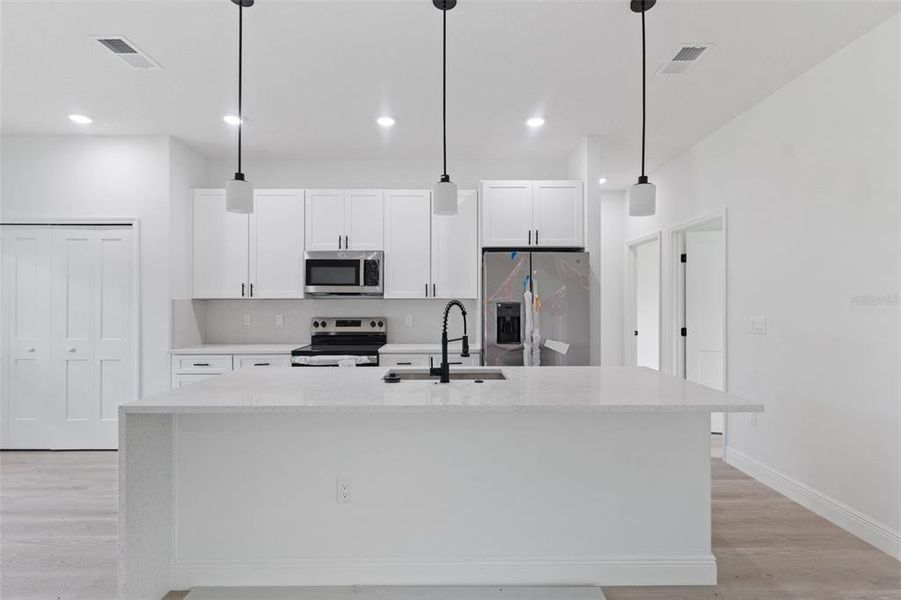 Furnished interior view inside a new home in , Ocala (Image 9).