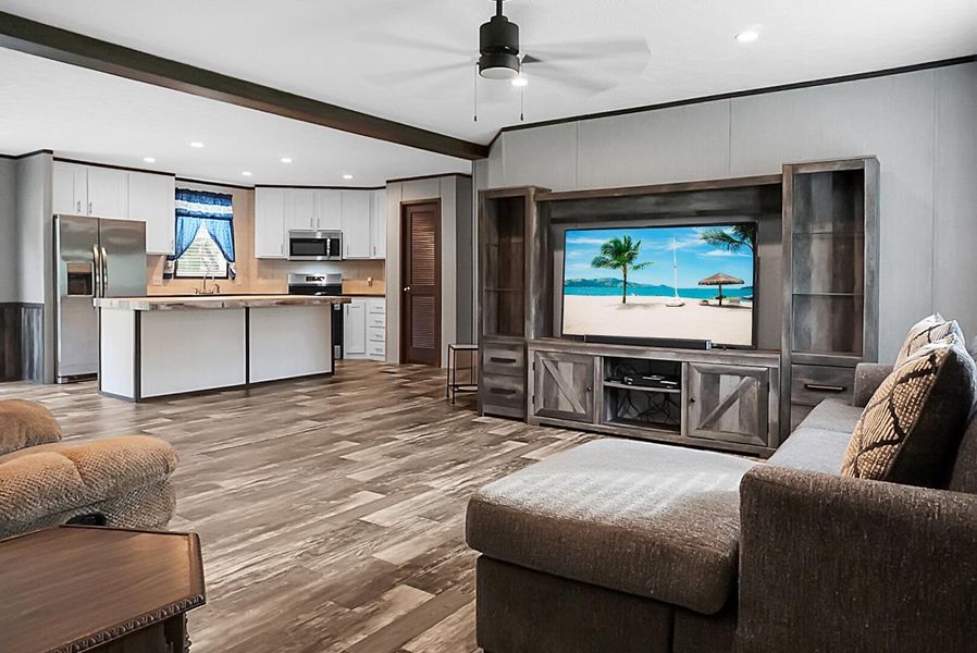 Furnished interior view inside a new home in , Bonneau (Image 36).