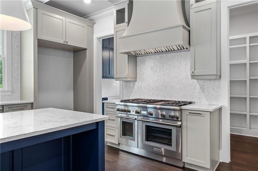 Furnished interior view inside a new home in Crossroads, Alpharetta (Image 19).