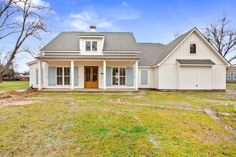 Representative exterior photo of a completed home built from the The Charlotte by Manuel Builders in Chapel Bend, Montgomery, TX (Image 21).