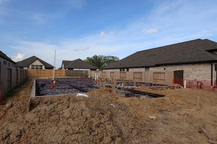 Every foundation at DWH is engineered and it’s inspected three times! We do not do “batch” testing.  Rest easy knowing your foundation comes with a 10 year warranty.