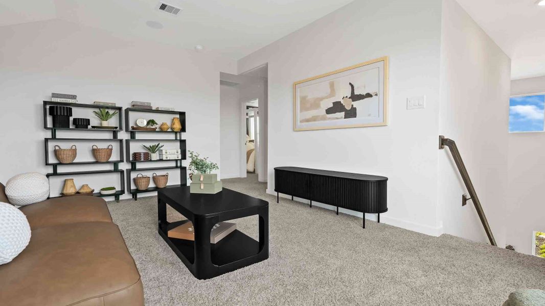 Furnished interior view inside a new home in Emberly, Beasley (Image 25).