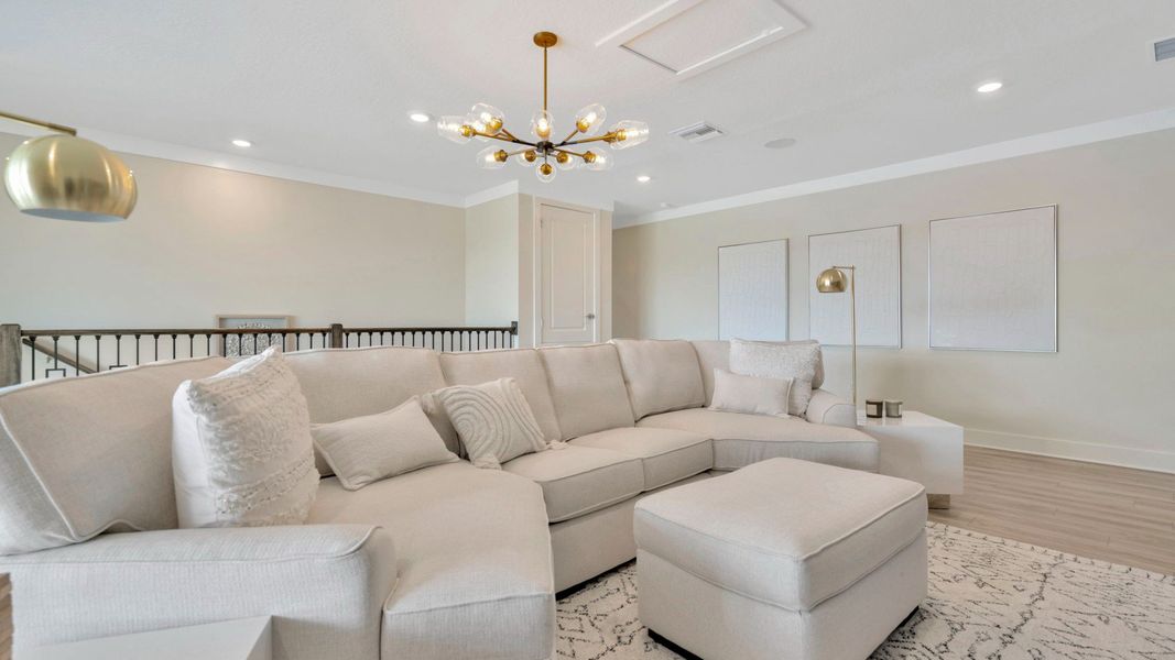 The Loft of another Grand Sabal Model which is available at Serengeti.