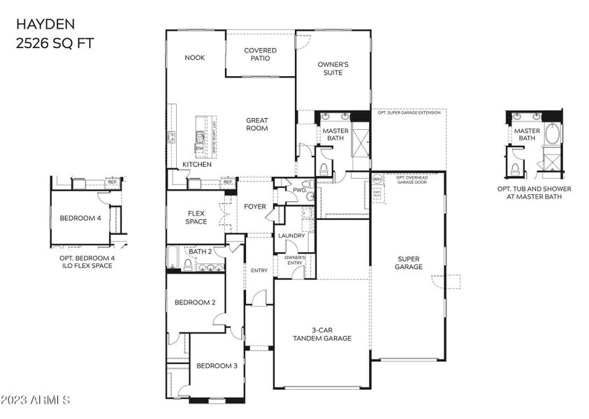 Hayden Floor Plan