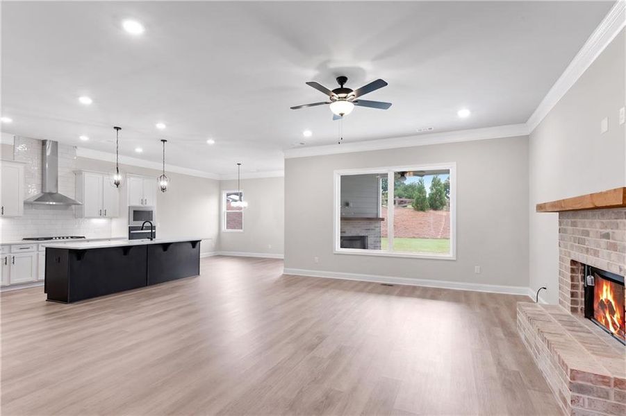 Spacious, unfurnished interior of a new home in Hidden Fields, Hoschton (Image 13).