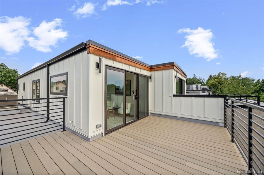 Front exterior of a new home in , Denver, CO, highlighting curb appeal (Image 25).
