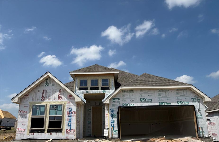 In-progress construction of a new home in Carillon, Manor, TX (Image 3). In-progress construction of a new home in Carillon, Manor, TX (Image 3).
