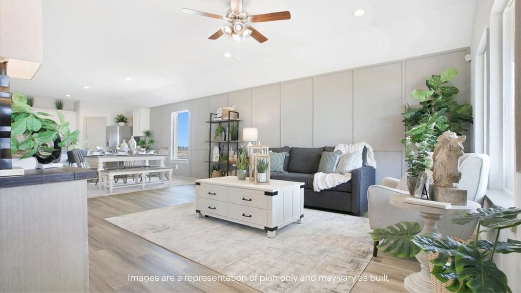 Furnished interior view inside a new home in Terra Vista, Lubbock (Image 10). Furnished interior view inside a new home in Terra Vista, Lubbock (Image 10).