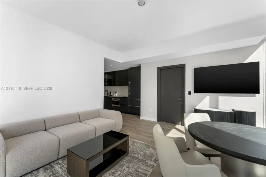 Furnished interior view inside a new home in , Miami (Image 4).