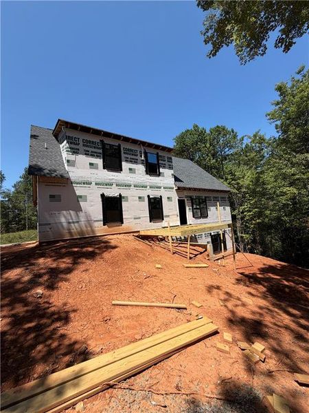 In-progress construction of a new home in , Talking Rock, GA (Image 18).
