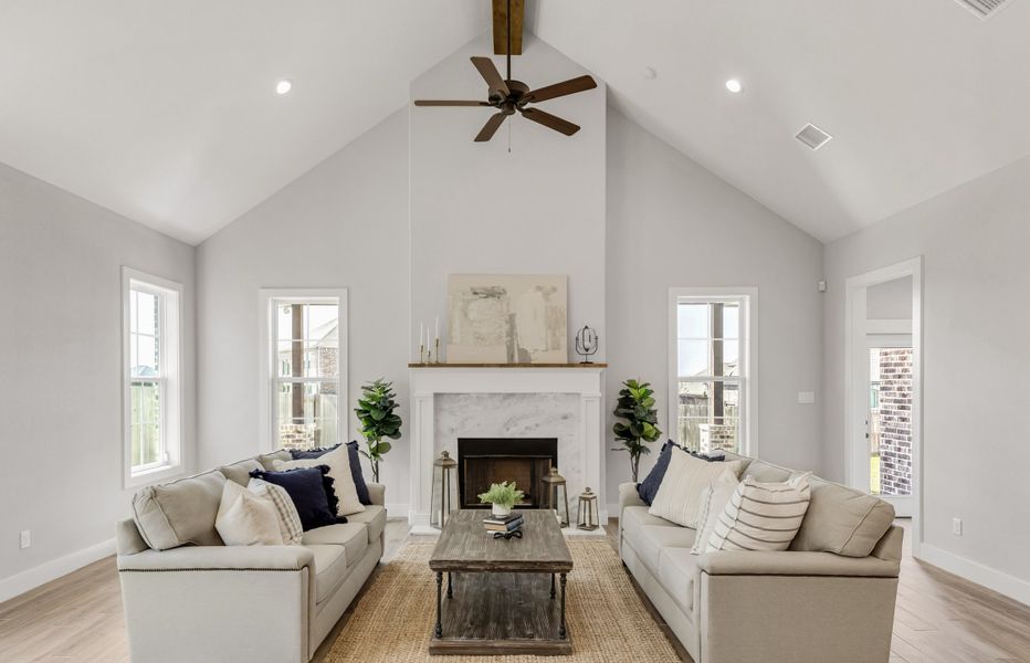 Representative furnished interior of a home built from the The Maggie by Reece Homes in Traditions, Bryan (Image 28).