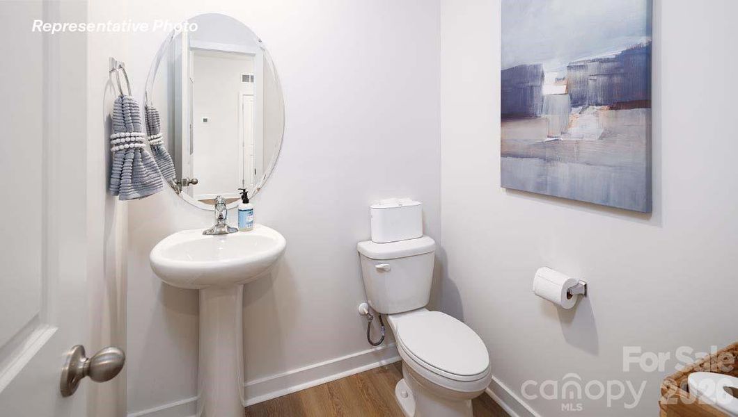 Furnished interior view inside a new home in Secrest Commons, Monroe (Image 8).